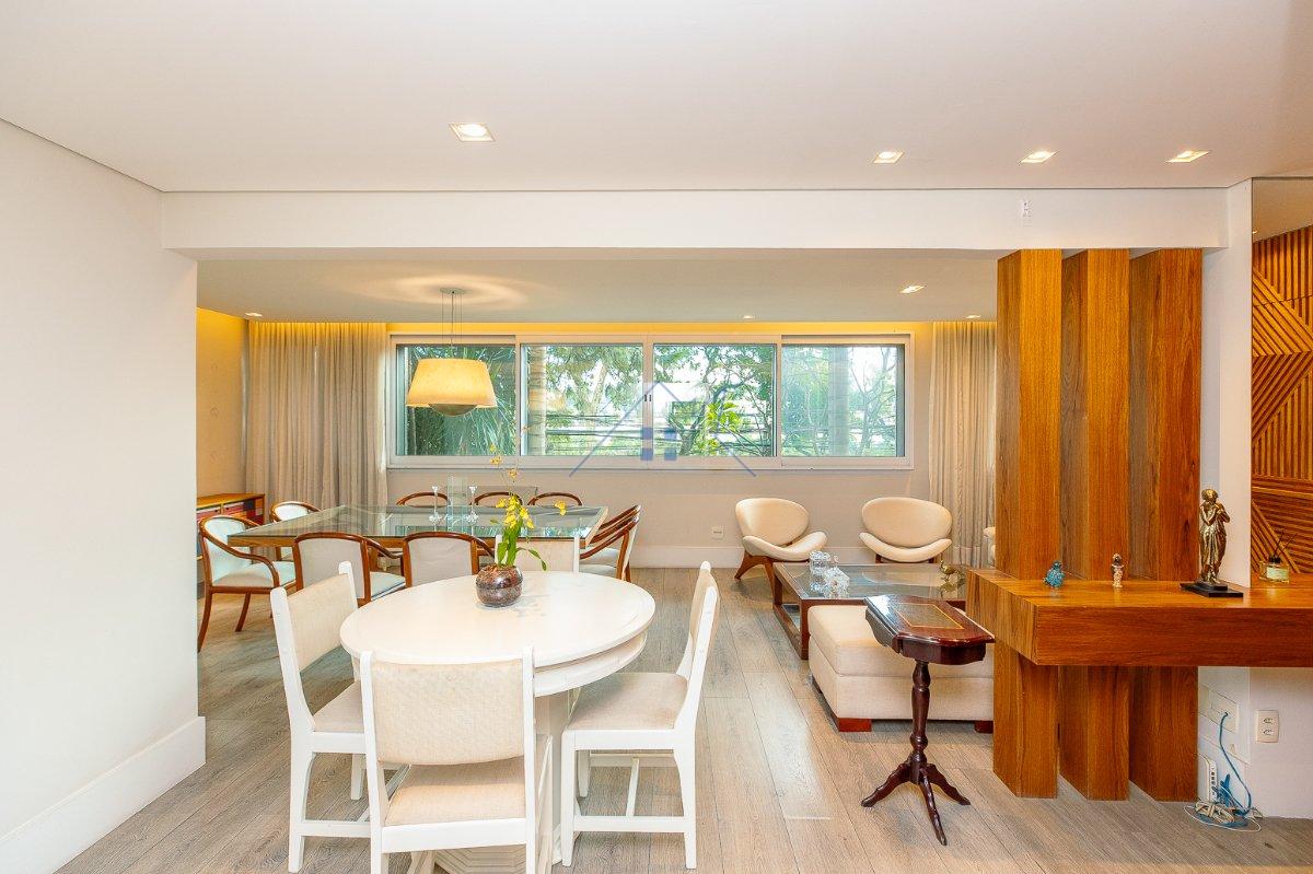 Apartamento 126m² no Jd Europa 2 dorm 1 suíte 1 vaga Rua Hungria São Paulo - 