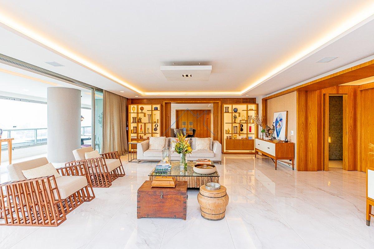 Apartamento 485m² no Campo Belo 3 suítes 5 vagas Rua Zacarias de Gois São Paulo - 