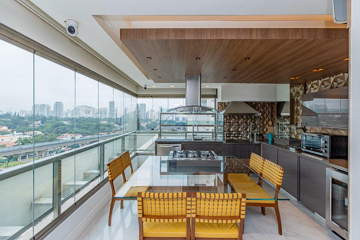 Apartamento 485m² no Campo Belo 3 suítes 5 vagas Rua Zacarias de Gois São Paulo - 