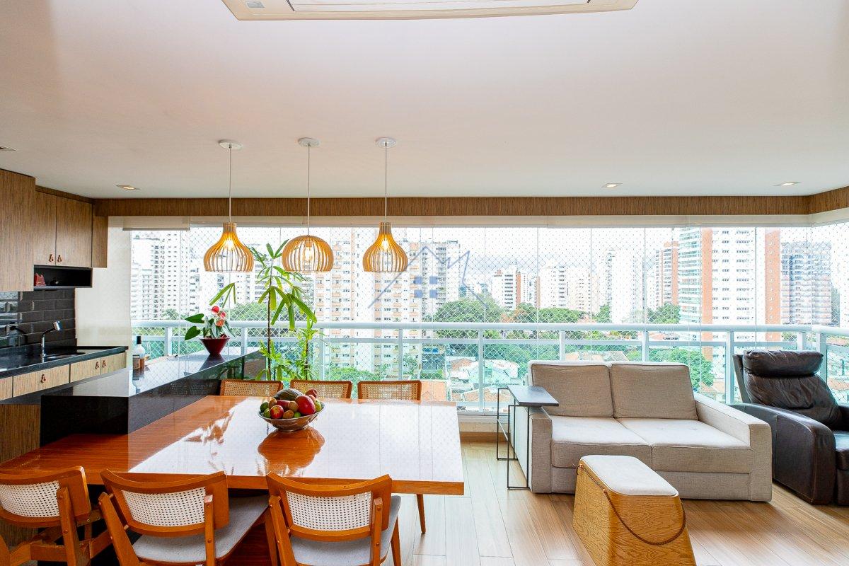 Apartamento 151m² no Campo Belo 3 suítes 3 vagas Rua República do Iraque São Paulo - 