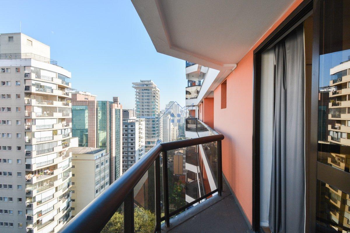 Apartamento 90m² no Jd Paulista 2 suítes 2 vagas Alameda Jaú São Paulo - 