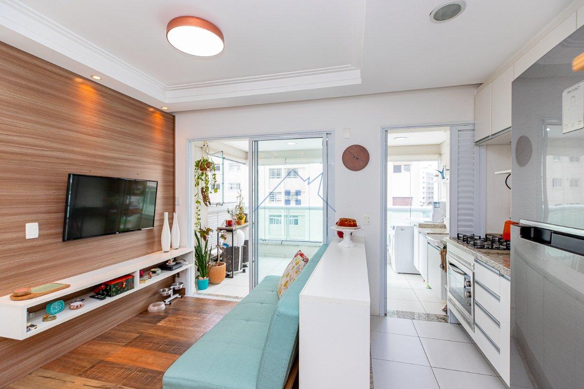 Apartamento 45m² na Bela Vista 1 dorm 1 suíte 1 vaga Rua Carlos Sampaio São Paulo - 