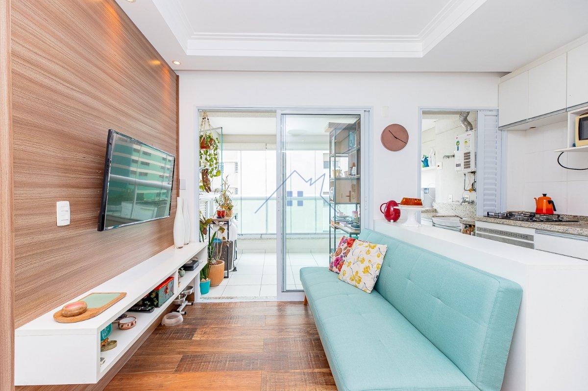 Apartamento 45m² na Bela Vista 1 dorm 1 suíte 1 vaga Rua Carlos Sampaio São Paulo - 