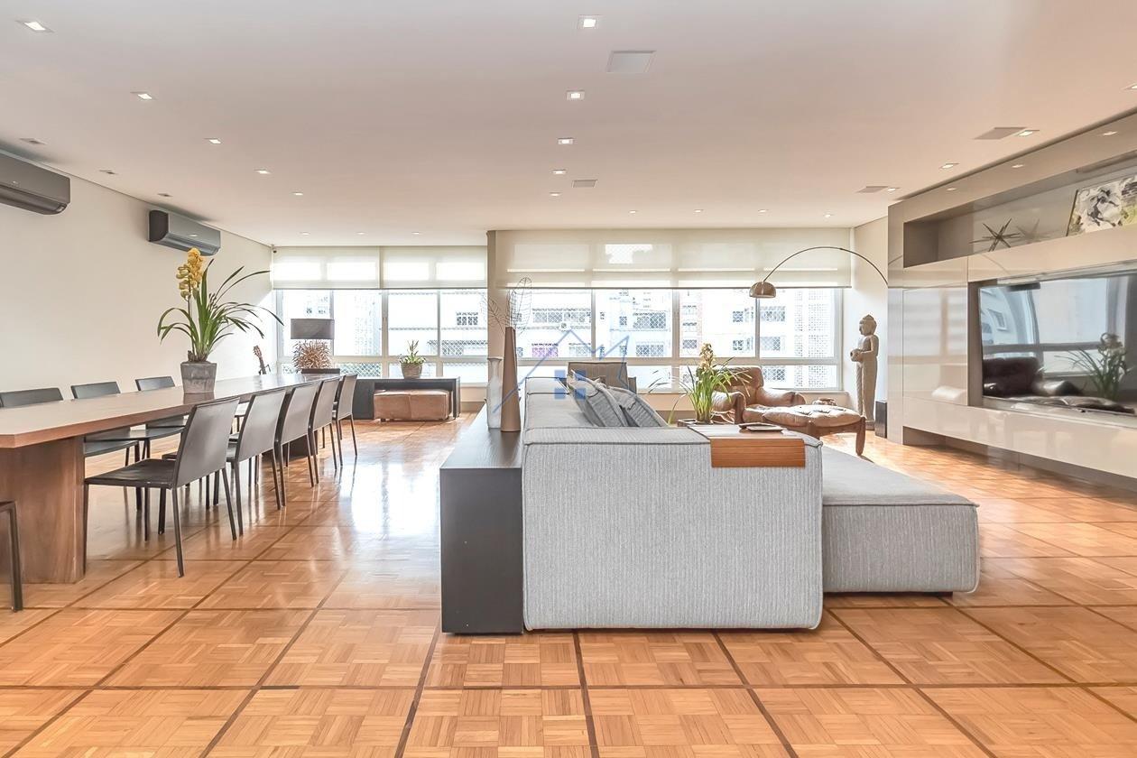 Apartamento 220m² em Higienópolis 3 dorm 2 suítes 1 vaga Rua Maranhão São Paulo - 