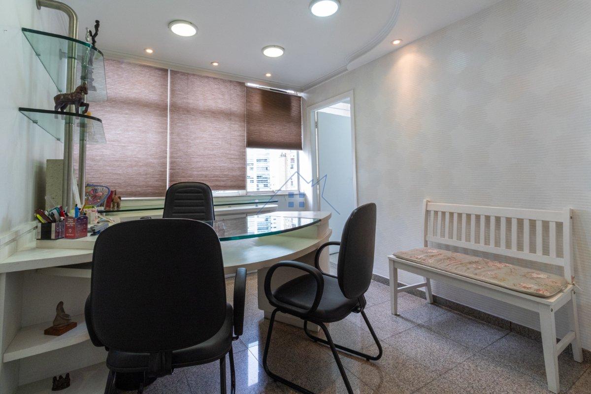 Conjunto Comercial 103m² na Vila Nova Conceição Rua Afonso Braz São Paulo - 