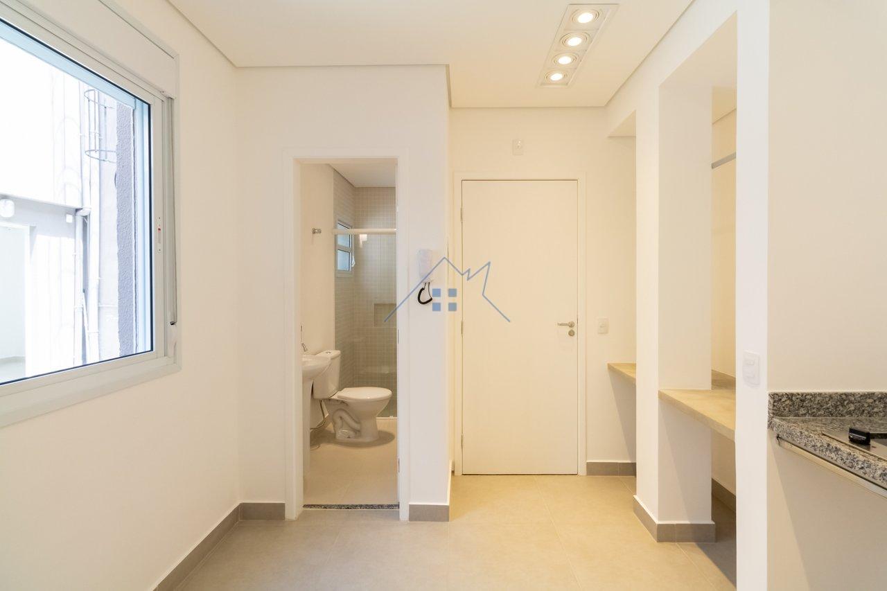 Studio 12m² no Campos Elíseos próximo ao metrô Rua Barão de Campinas São Paulo - 