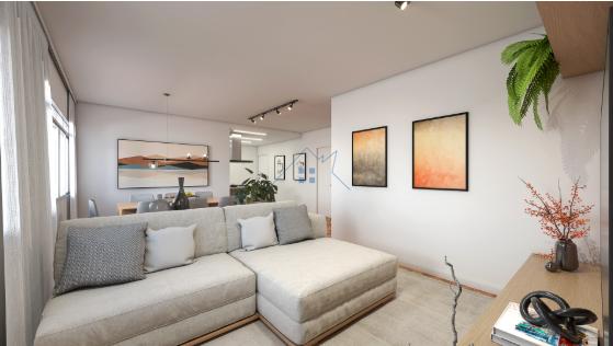 Apartamento 110m² na Bela Vista 2 dorm 1 suíte 1 vaga Alameda Ribeirão Preto São Paulo - 