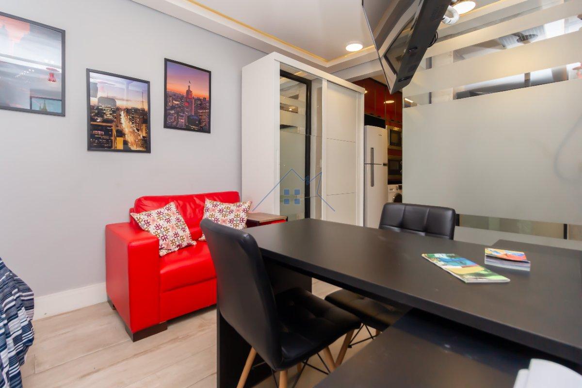 Apartamento 34m² na República 1 dorm 1 vaga Avenida Ipiranga São Paulo - 
