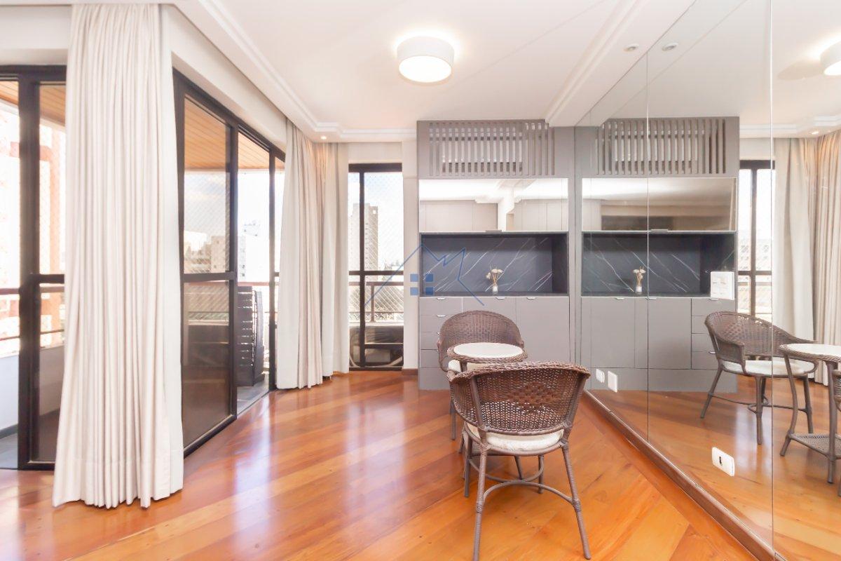 Apartamento 116m² na Vila Mariana 3 dorm 1 suíte 3 vagas Rua Caravelas São Paulo - 