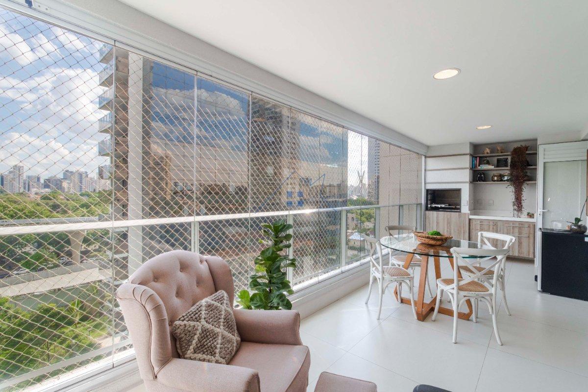 Apartamento 134m² na Cidade Monções 3 suítes 2 vagas Rua Arizona São Paulo - 