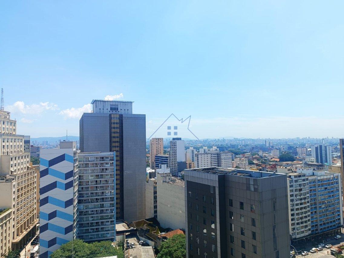 Studio 31m² na República 1 dorm Rua Brigadeiro Tobias São Paulo - 