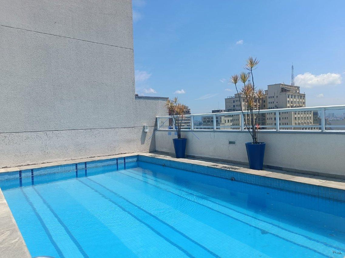Studio 31m² na República 1 dorm Rua Brigadeiro Tobias São Paulo - 