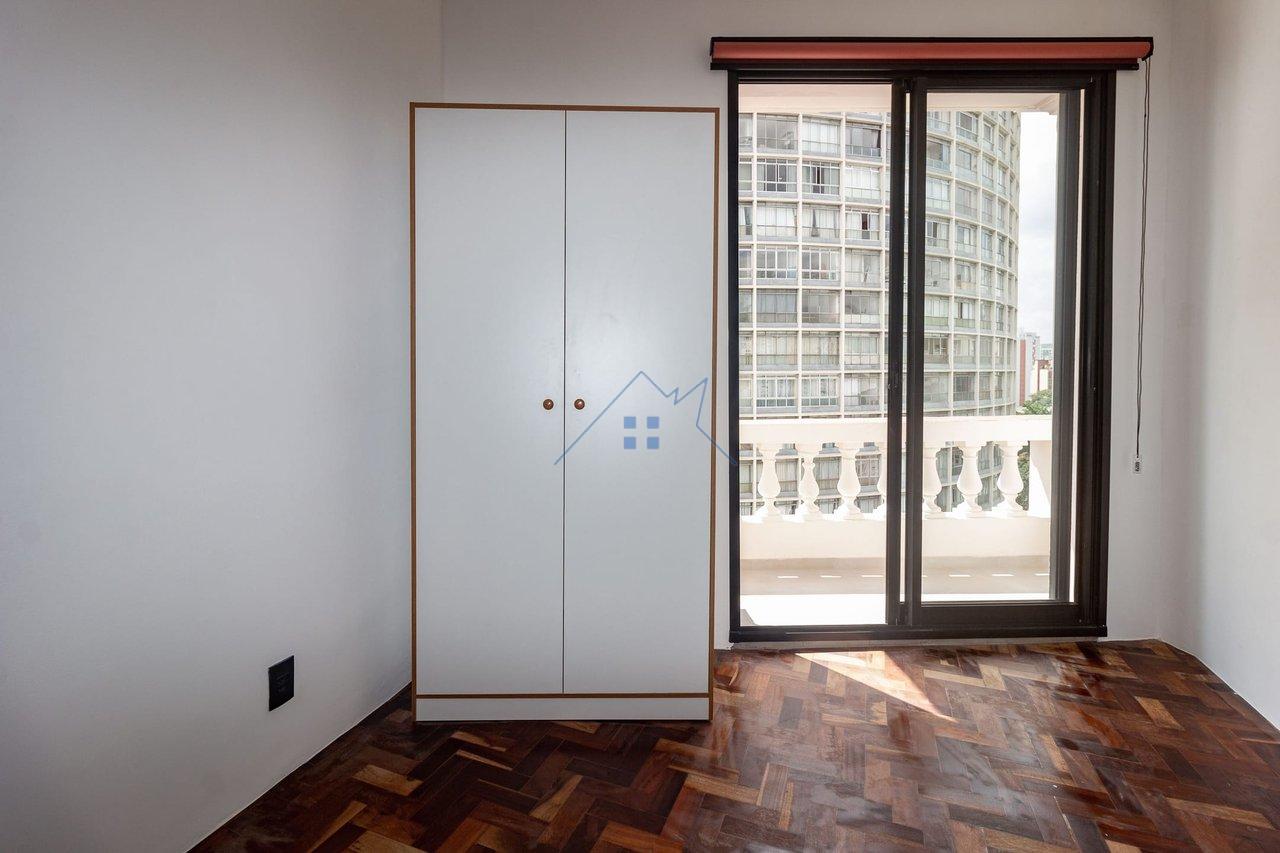 Studio Metrô Santa Cecília 32m² sem depósito e ACEITA PET Rua Ana Cintra São Paulo - 