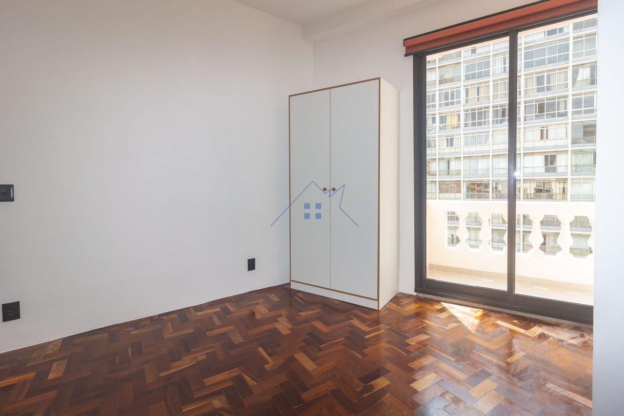 Studio Metrô Santa Cecília 32m² sem depósito e ACEITA PET Rua Ana Cintra São Paulo - 