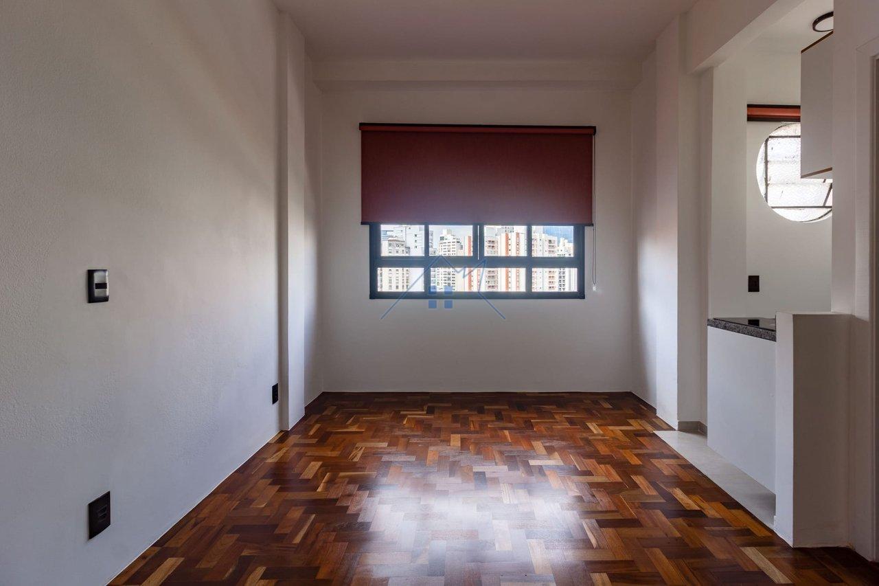 Studio Metrô Santa Cecília 24m² - Aceita PET - sem depósito caução ou fiador Rua Ana Cintra São Paulo - 