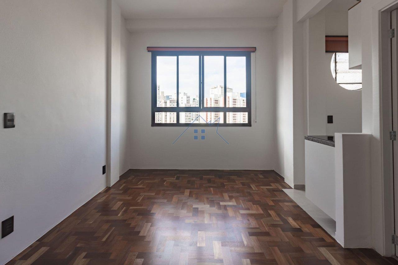 Studio Metrô Santa Cecília 24m² - Aceita PET - sem depósito caução ou fiador Rua Ana Cintra São Paulo - 