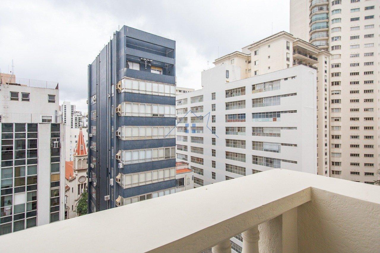 Apartamento Reformado 127m² na Vila Buarque 3 dorm 1 suíte 1 vaga Avenida Higienópolis São Paulo - 
