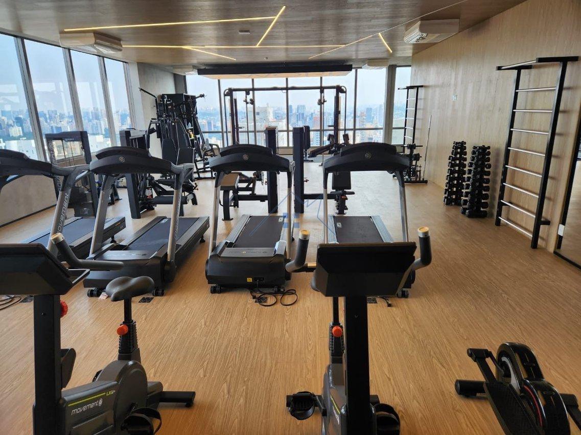 Studio Mobiliado com 25m² em Pinheiros Rua Alves Guimarães São Paulo - 