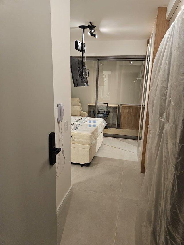Studio Mobiliado com 25m² em Pinheiros Rua Alves Guimarães São Paulo - 