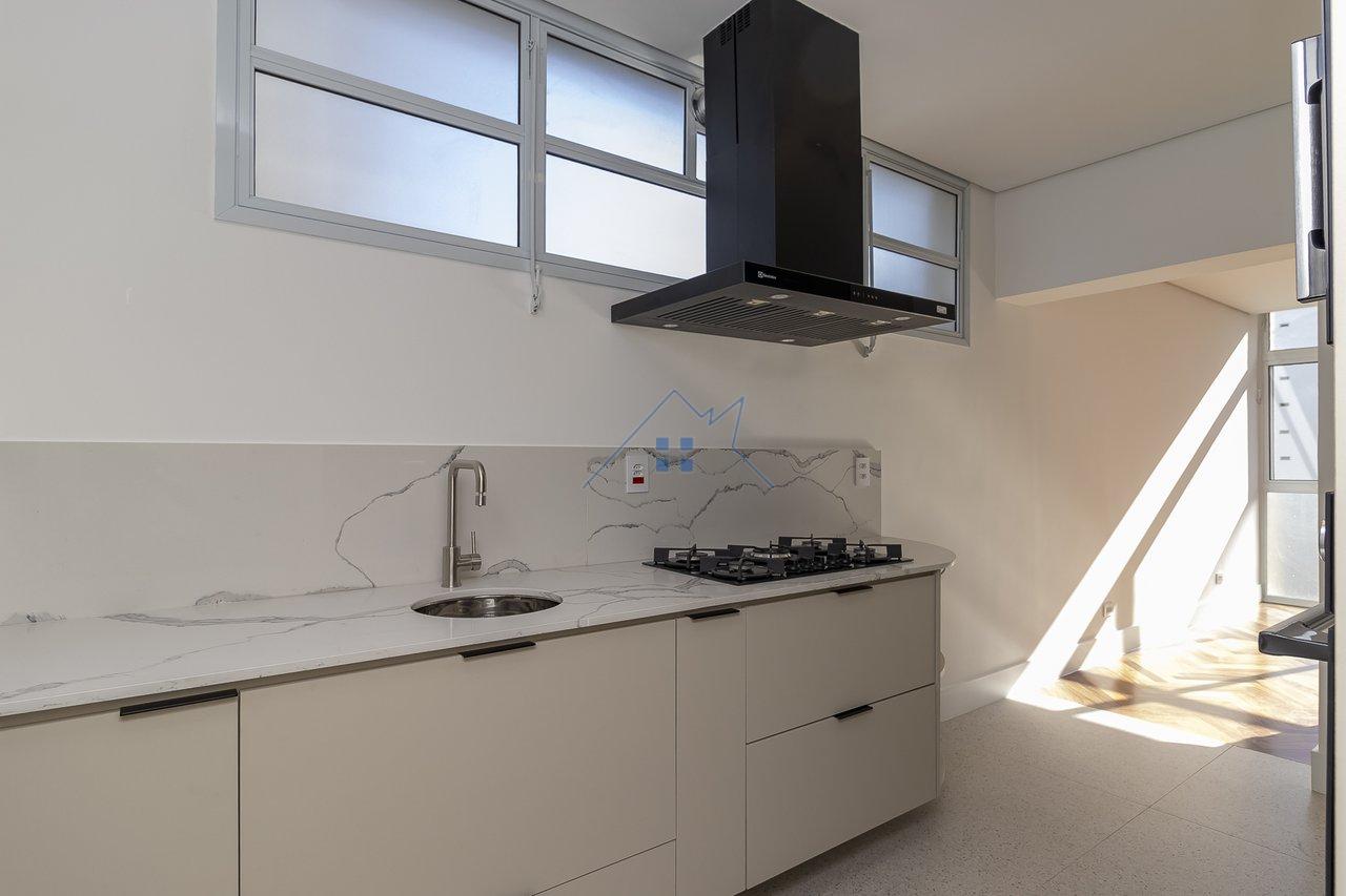 Apartamento 233m² em Higienópolis 3 dorms sendo 2 suítes 1 vaga Rua São Vicente de Paula São Paulo - 