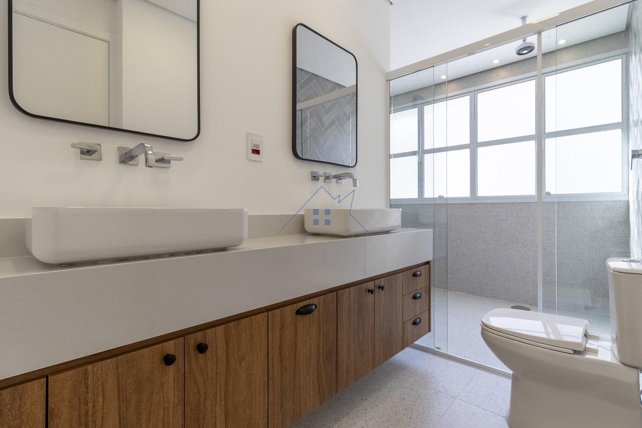 Apartamento 233m² em Higienópolis 3 dorms sendo 2 suítes 1 vaga Rua São Vicente de Paula São Paulo - 