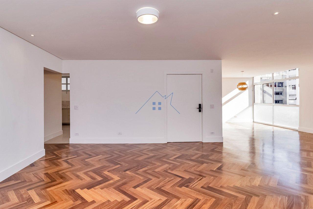 Apartamento 233m² em Higienópolis 3 dorms sendo 2 suítes 1 vaga Rua São Vicente de Paula São Paulo - 