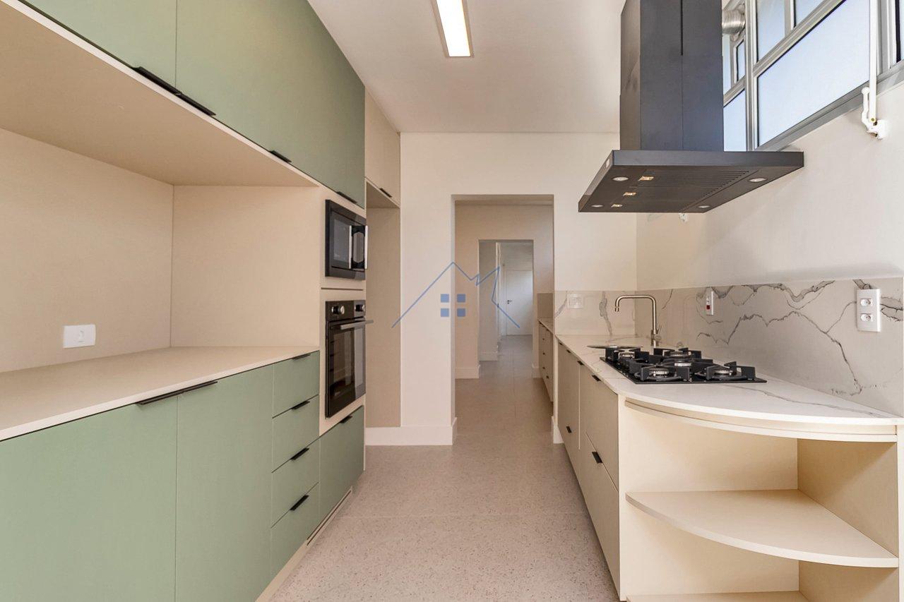 Apartamento 233m² em Higienópolis 3 dorms sendo 2 suítes 1 vaga Rua São Vicente de Paula São Paulo - 