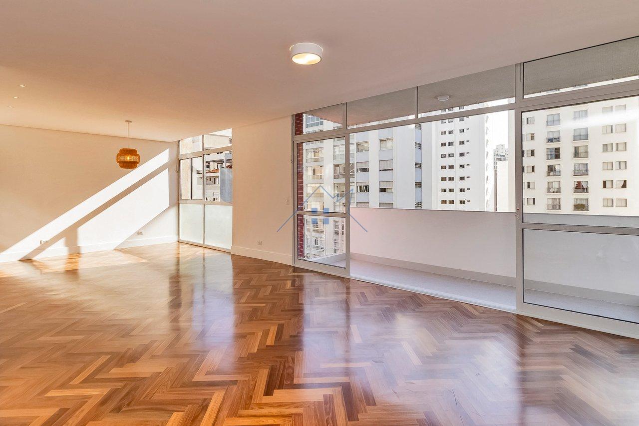 Apartamento 233m² em Higienópolis 3 dorms sendo 2 suítes 1 vaga Rua São Vicente de Paula São Paulo - 
