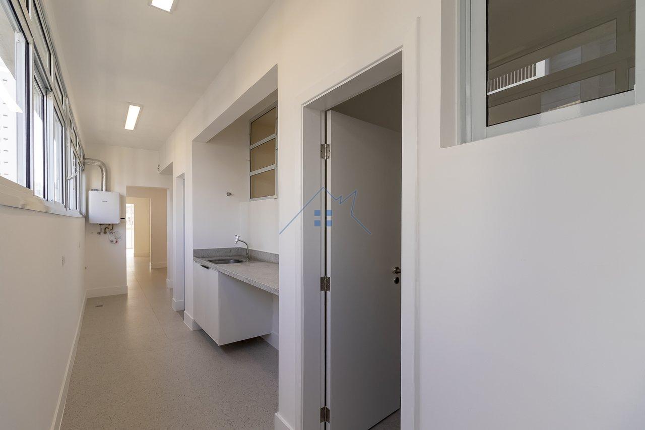 Apartamento 233m² em Higienópolis 3 dorms sendo 2 suítes 1 vaga Rua São Vicente de Paula São Paulo - 