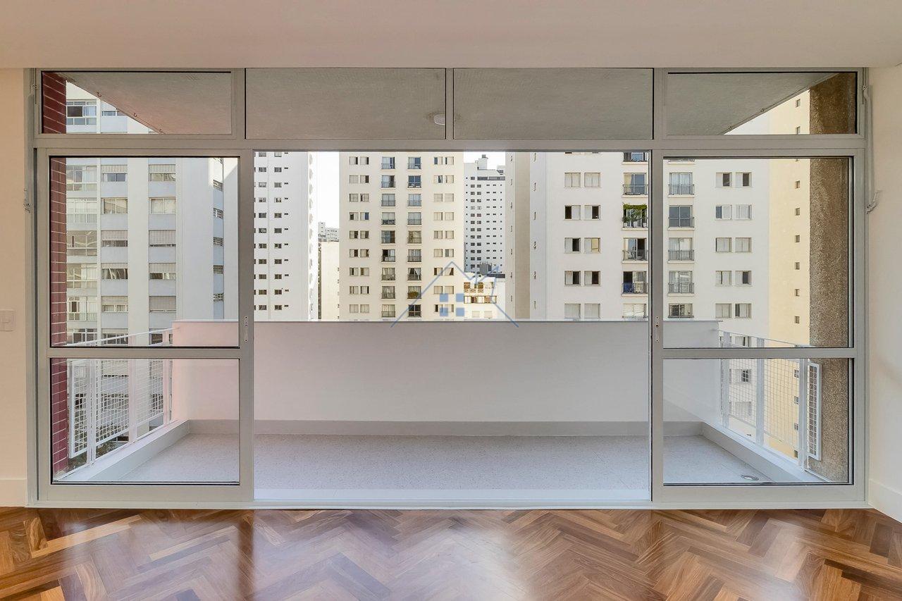 Apartamento 233m² em Higienópolis 3 dorms sendo 2 suítes 1 vaga Rua São Vicente de Paula São Paulo - 