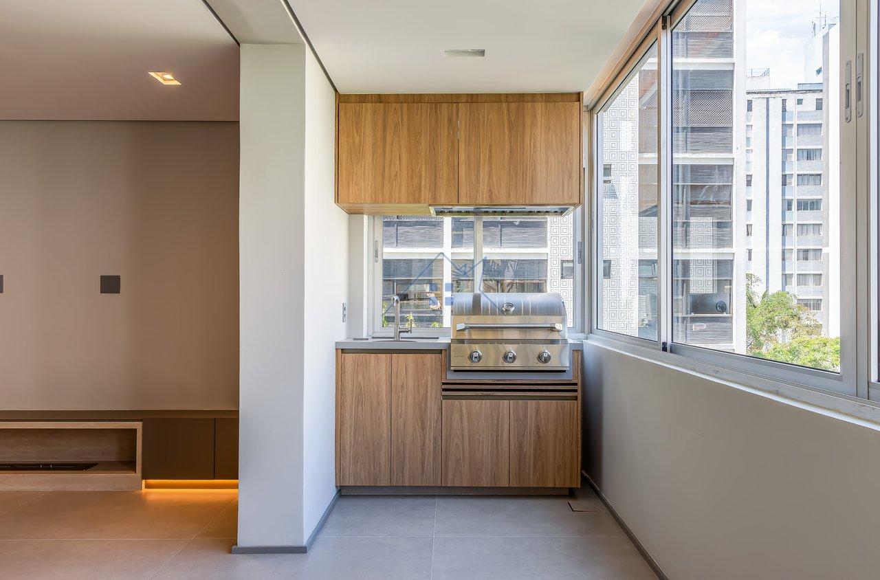 Apartamento 185m² no Itaim Bibi 3 dorms sendo 2 suítes 1 vaga Rua Itacema São Paulo - 