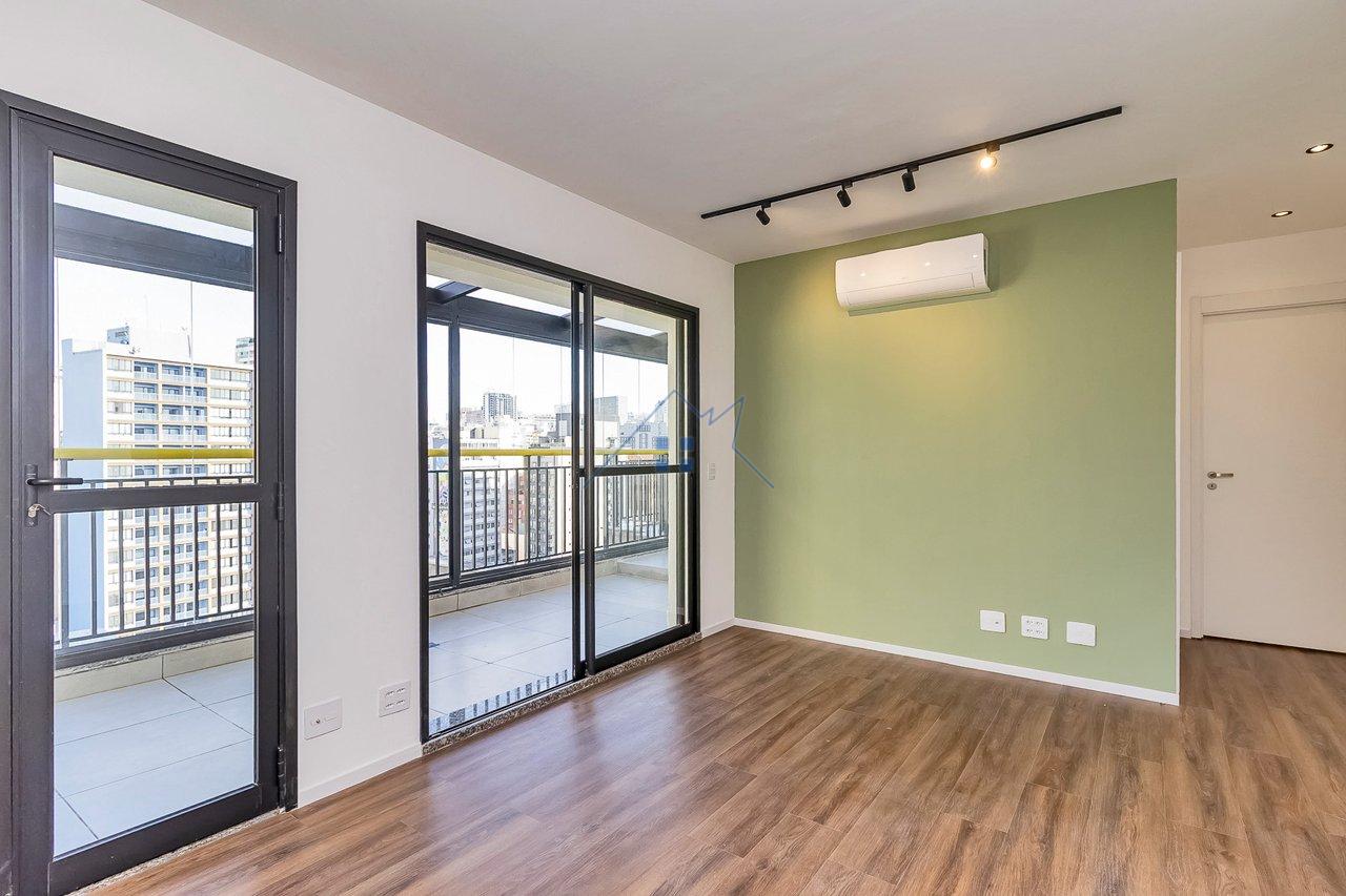 Cobertura 70m² em Santa Cecília 1 dorm 1 vaga Avenida Duque de Caxias São Paulo - 