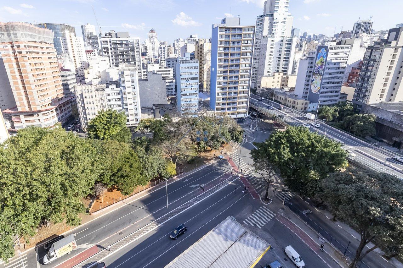 Cobertura 70m² em Santa Cecília 1 dorm 1 vaga Avenida Duque de Caxias São Paulo - 