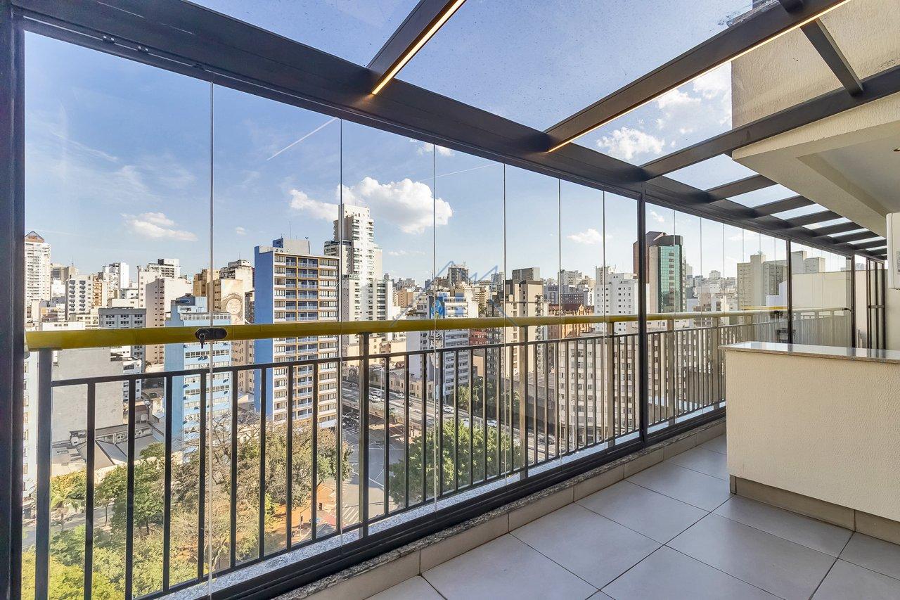 Cobertura 70m² em Santa Cecília 1 dorm 1 vaga Avenida Duque de Caxias São Paulo - 