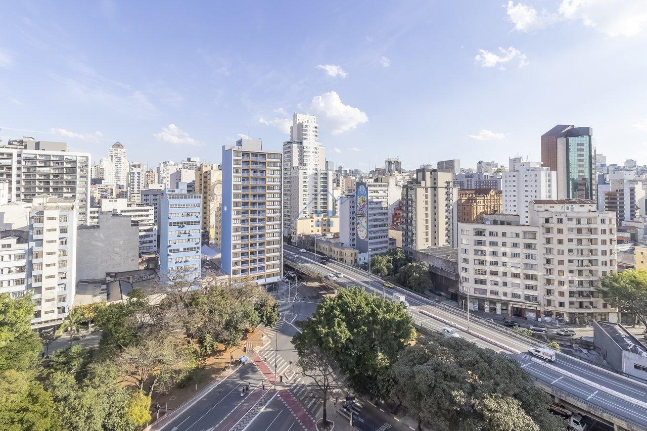 Cobertura 70m² em Santa Cecília 1 dorm 1 vaga Avenida Duque de Caxias São Paulo - 