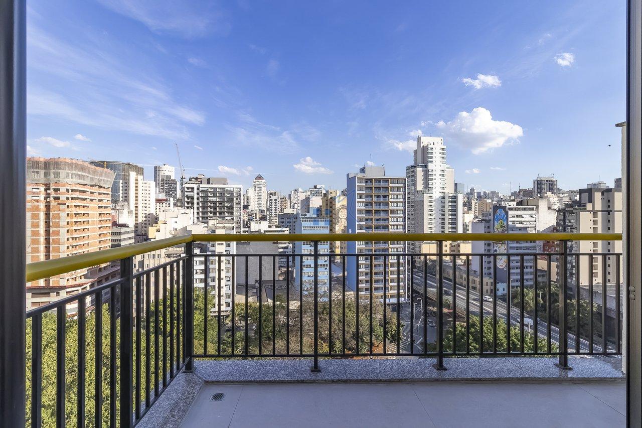 Cobertura 70m² em Santa Cecília 1 dorm 1 vaga Avenida Duque de Caxias São Paulo - 