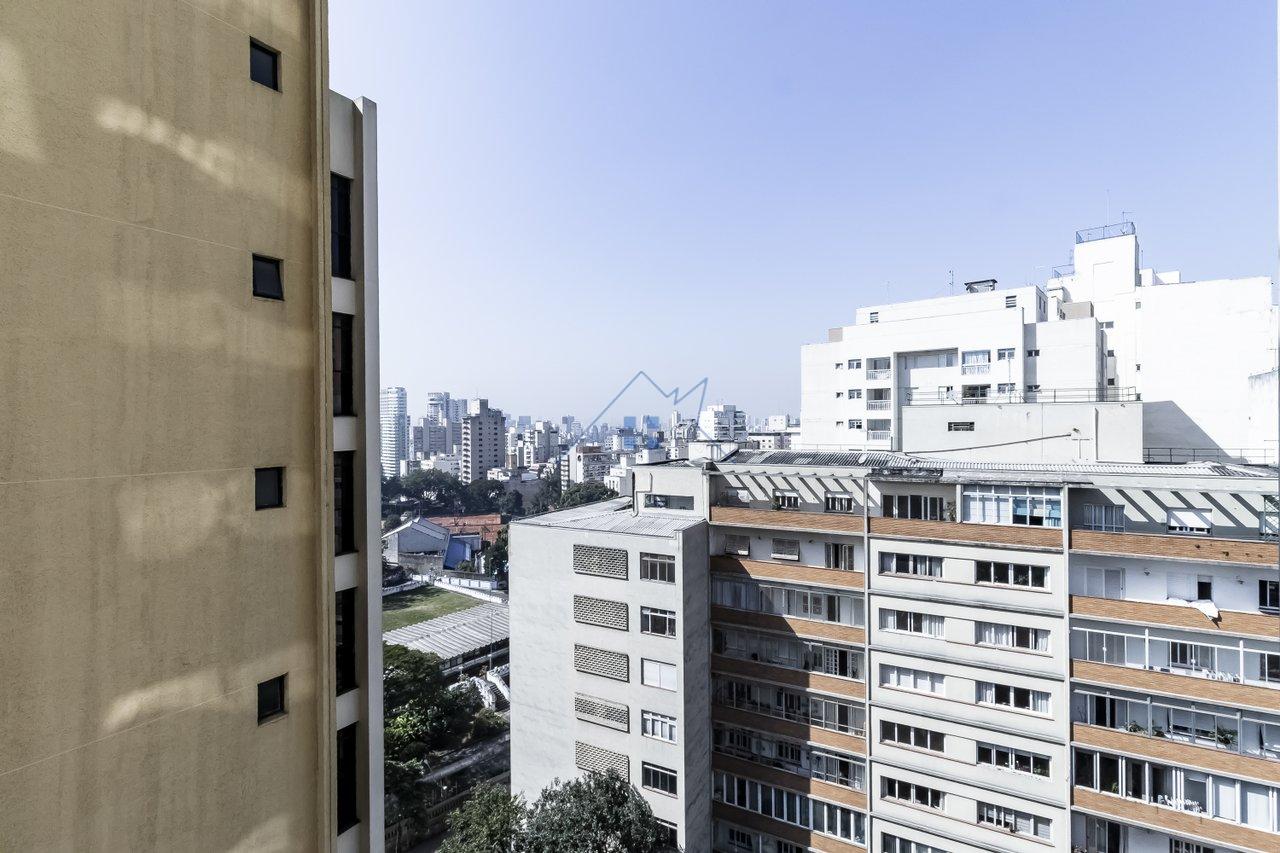 Apartamento 43,5m² na Consolação 1 dorm 1 vaga Rua Bela Cintra São Paulo - 