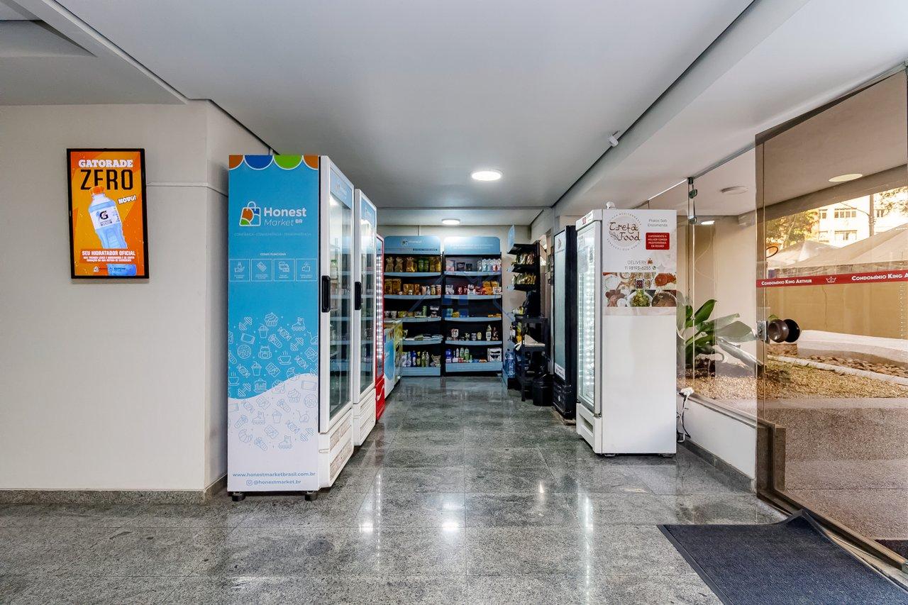 Apartamento 43,5m² na Consolação 1 dorm 1 vaga Rua Bela Cintra São Paulo - 