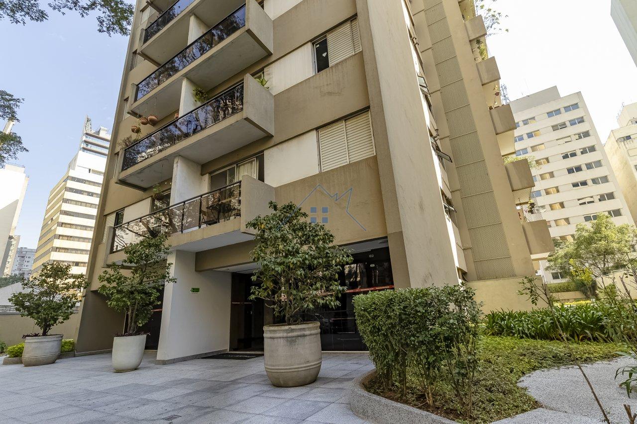 Apartamento 43,5m² na Consolação 1 dorm 1 vaga Rua Bela Cintra São Paulo - 