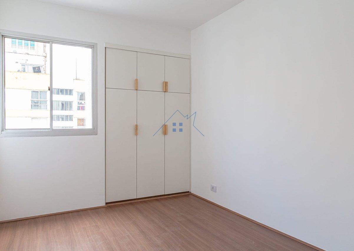 Apartamento na Consolação com 32m² 1 dorm - Aceita PET Rua Frei Caneca São Paulo - 