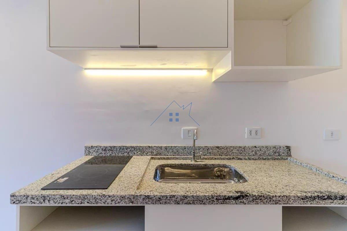 Studio na Santa Cecília 32m² 1 dorm - Aceita PET - Sem depósito caução Largo do Arouche São Paulo - 