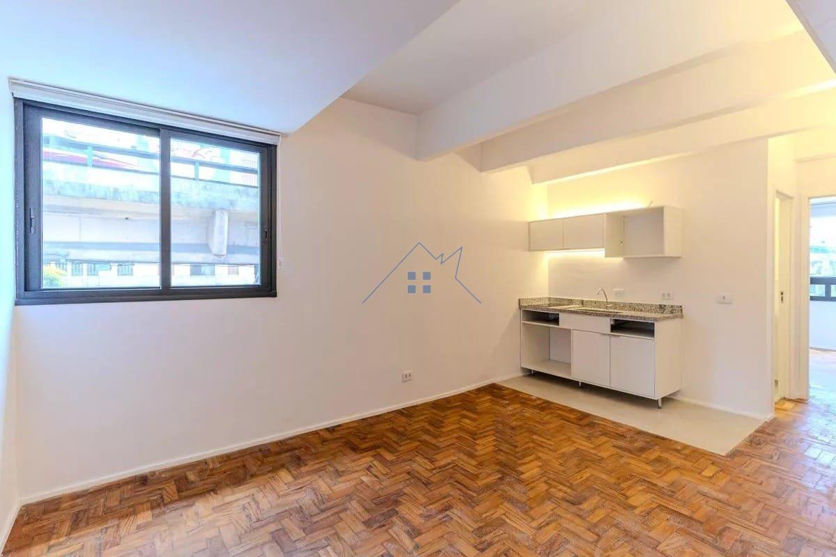 Apartamento 40m² 1 dorm - ACEITA PET - SEM DEP CAUÇÃO Largo do Arouche São Paulo - 