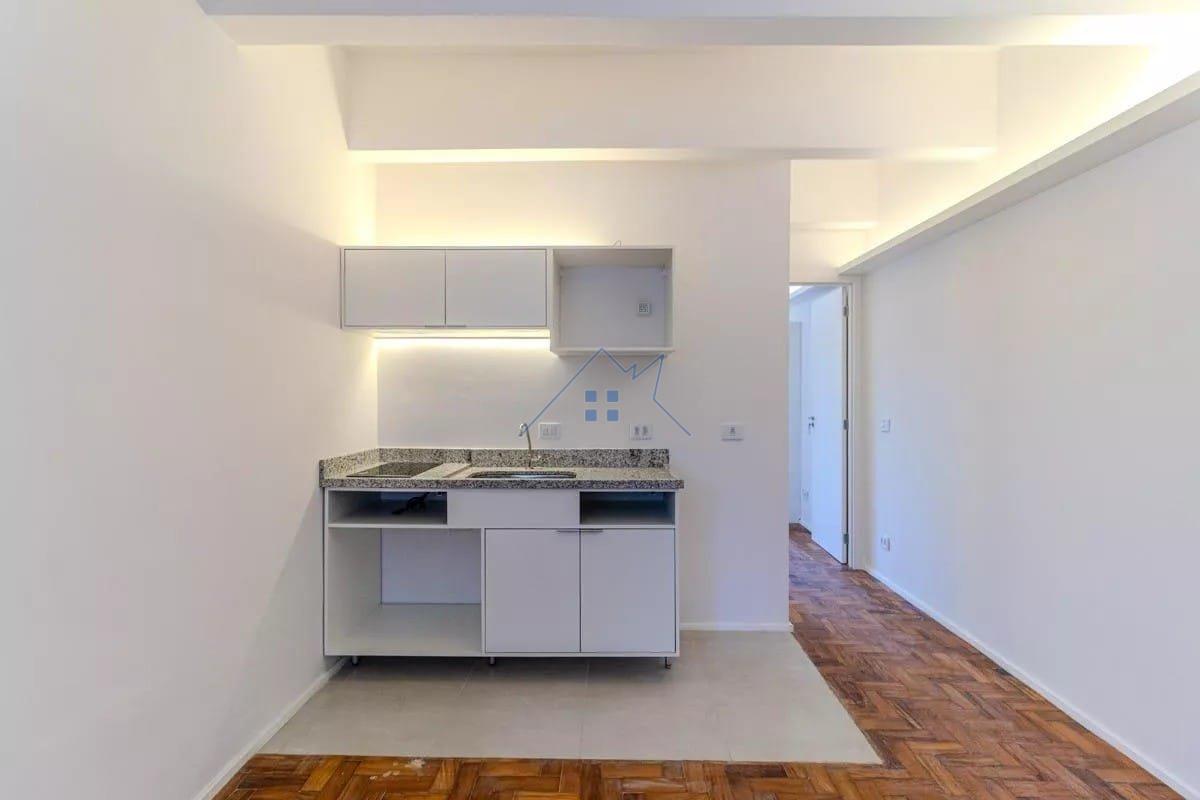 Apartamento 40m² 1 dorm - ACEITA PET - SEM DEP CAUÇÃO Largo do Arouche São Paulo - 