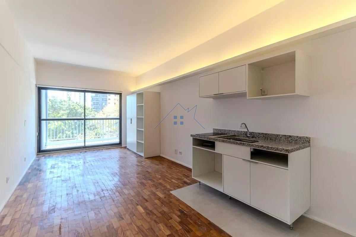 Studio com 33m² na República - Aceita PET - Sem fiador ou dep caução Largo do Arouche São Paulo - 