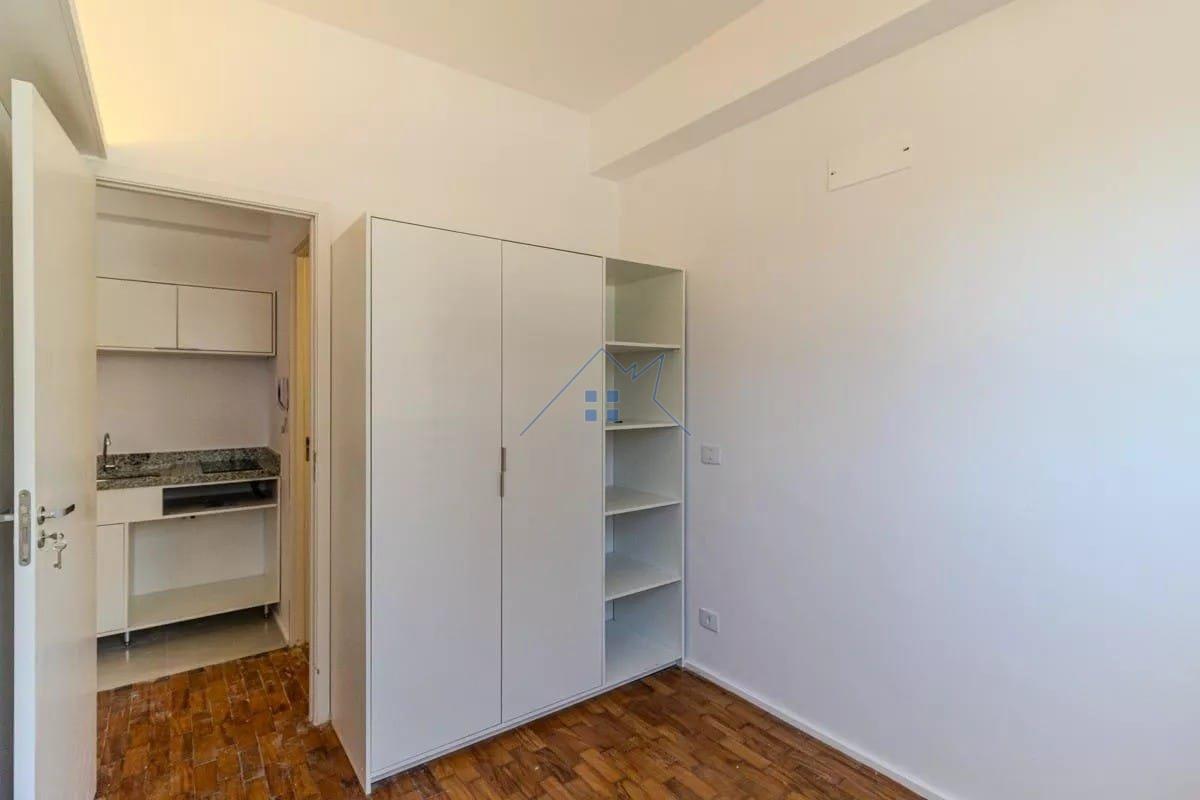 Apartamento na República 27m² 1 dorm - Aceita PET - Sem Fiador Largo do Arouche São Paulo - 