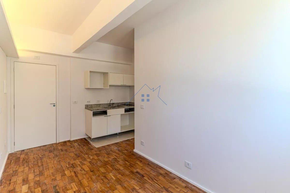 Apartamento na República 27m² 1 dorm - Aceita PET - Sem Fiador Largo do Arouche São Paulo - 