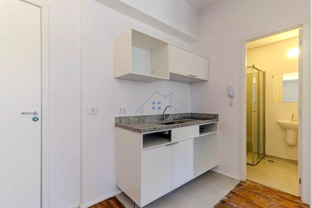 Apartamento na República 27m² 1 dorm - Aceita PET - Sem Fiador Largo do Arouche São Paulo - 