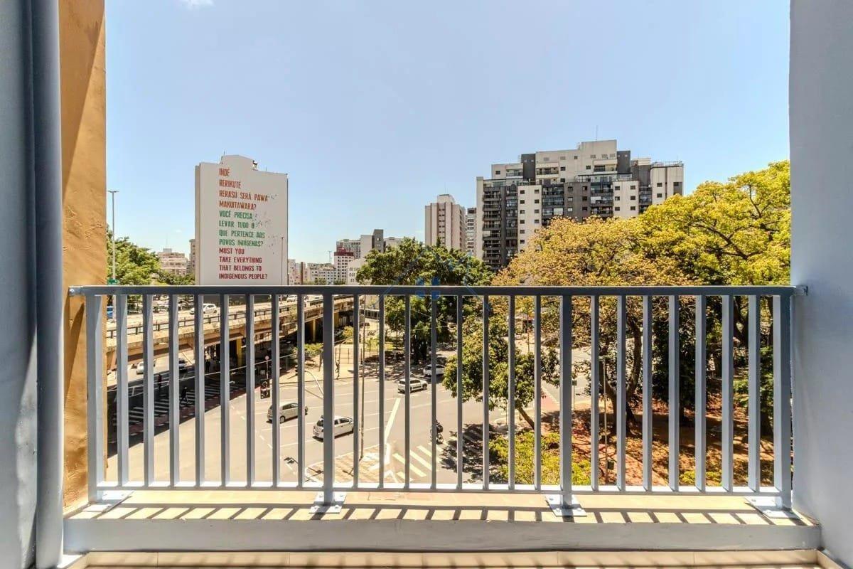 Studio 33m² na República 1 dorm - Aceita PET - Sem Fiador Largo do Arouche São Paulo - 