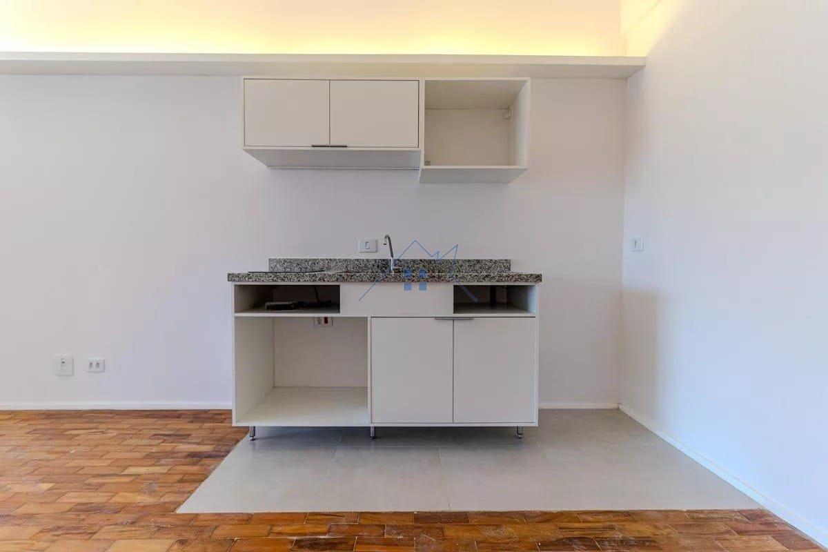 Studio 33m² na República 1 dorm - Aceita PET - Sem Fiador Largo do Arouche São Paulo - 
