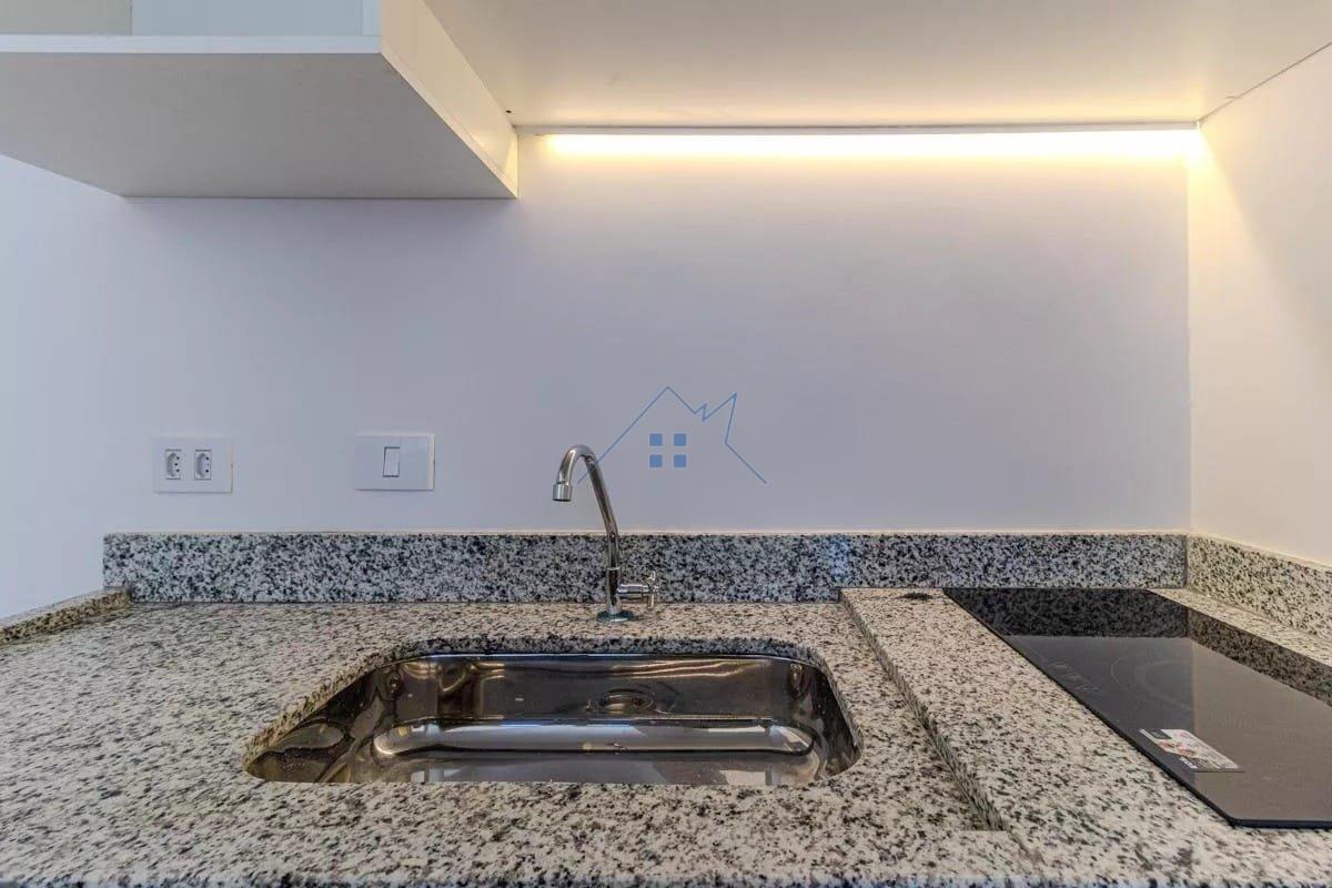 Apartamento 27,4m² na República - Aceita PET - Sem Fiador Largo do Arouche São Paulo - 